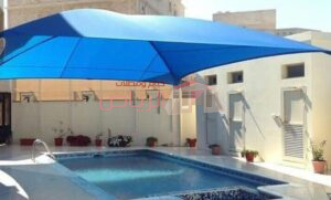 مظلات مسابح شراع بي في سي