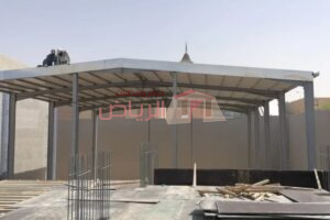 هناجر مظلات صاج بلن